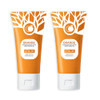 Ezyuanchly Orange Exfoliating Gel, Moisturizer Face Body Scrub Gel,Deep Cleansing Moisturizing