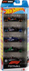 Hot Wheels Toy Cars Formula 1 5-Pack, Set of 5 1 64 Scale Die-Cast Vehicles Featuring F1 Racing Team