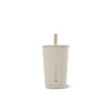 HydroJug Everyday Tumbler 14 oz, Ceramic-Lined Straw Cup, Dune