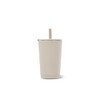 HydroJug Everyday Tumbler 14 oz, Ceramic-Lined Straw Cup, Dune