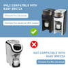 Baby Formula Dispenser Replacement Funnel Compatible with Baby Brezza Formula Pro Advanced and Pro Advanced WiFi Models