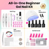 Beetles Gel Nail Polish Kit with UV Light 68 Pcs 35 Colors Gel Nail Kit