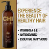 CHI Argan Oil Shampoo Restores Moisture Helps Rejuvenate Dry Damaged Hair Enhances Strength Sulfate Paraben Cruelty