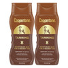 Coppertone Sunscreen Tanning Lotion SPF 8 Lightweight and Non Greasy Sunscreen Water Resistant Oxybenzone Free Sun Tan