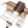 Dual Voltage Travel Blow Dryer Brush in one Hair Trends Mini Hot Air Brush