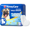 HONEY CARE All Absorb A26 Male Dog Wrap 50 Count Small