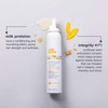 milk shake Whipped Cream Leave in Treatment Creamy No Rinse Conditioning Mousse with Milk Proteins and Fruit Extracts