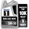 Mobil 1 Advanced Full Synthetic Motor Oil 5W 30 5 Quart