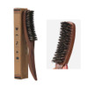 PERFEHAIR Slick Back Brush for Men Women Boar Bristle Smoothing Brush