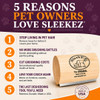 SleekEZ Dog Brush for Shedding Patented Deshedding Dog Brush Pet Hair Remover for Short Medium Long Coats Made in USA 5
