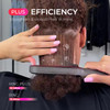 TYMO Ring Plus Hair Straightener Brush Ionic Straightening Comb 9 Temps