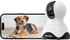 VIMTAG 2 5K 4MP Pan Tilt Indoor Camera for Pet Dog Cat Baby Nanny Home Security with Phone APP Motion Tracking Night