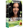 Garnier Nutrisse Ultra Crème Hair Color, Permanent Hair Dye with 100 Gray Coverage, Vegan & Cruelty-Free, 10 Black