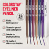 Revlon ColorStay Pencil Waterproof Eyeliner, 202 Black Brown, 0.01 oz