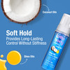 Lottabody Wrap Me Foaming Mousse with Coconut & Shea Oils, Lightweight Moisture-Rich Curl-Defining & Frizz-Control