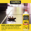 HARRIS Boric Acid Roach and Silverfish Killer Powder w/Lure for Insects 16oz