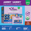 Plum Organics Jammy Sammy Snack Bars - Blueberry and Oatmeal - 1.02 oz Bars Pack of 30 - Organic Toddler Food Snack Bars