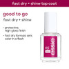 essie Good to Go Top Coat, Fast Dry + Shine Nail Polish, 0.46 Ounces Packaging May Vary