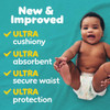 Pampers Diapers - Baby Dry - Size 3, 104 Count, Absorbent Disposable Infant Diaper Packaging May Vary