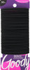 Goody Ouchless Elastic Hair Ties, 30 Ct, Black, 4MM Rubber Bands, Pain-Free