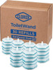 Clorox ToiletWand Disposable Toilet Cleaner Refills, Rainforest Rush Scent, 30 Count, Kills 99.9 of Germs, Touch-Free