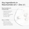 The Ordinary Niacinamide 10 + Zinc 1, Smoothing Serum for Blemish-Prone Skin, 1 Fl Oz