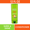 Garnier Fructis Sleek and Shine Conditioner, Frizzy, Dry, Unmanageable Hair, 12 fl oz.