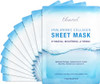 Ebanel 10-Pack Collagen Face Mask with Hyaluronic Acid, Vitamin C, Peptide