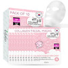 esfolio Collagen Essence Sheet Mask Hydrating & Firming Face Mask for Glowing Skin Anti-Aging Korean Skincare with