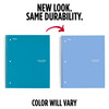 Five Star Spiral Notebook + Study App, 3 Subject, Wide Ruled Paper, 8 x 10-1/2, 150 Sheets, Fights Ink Bleed, Water