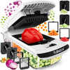 Fullstar Pro Original Vegetable Chopper & Spiralizer, Kitchen Prep Tool