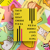Taco Cat Goat Cheese Pizza Card Game by Taco Cat Games, Age 7+, 2-8 Players