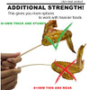 HOPELF 6 Natural Bamboo Skewers for BBQAppetiserFruitCocktailKabobChocolate FountainGrillingBarbecueKitchenCrafting and