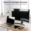 EVEO Screen Cleaner Spray - Large Screen Cleaner Bottle - TV Screen Cleaner, Computer Screen Cleaner, for Laptop,