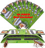 Cockroach Traps,Roach Traps,Cockroach Bait,Roach Motel,Child & Pet Friendly 10 Pack