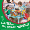 Earths Best Organic Kids Snacks, Sesame Street Toddler Snacks, Organic Garden Veggie Straws for Toddlers 2 Years and