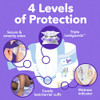 Luvs Size 5 Baby Diapers, Platinum Protection Bluey Diapers for Day & Night,Size 5 27+ lb, 172 Count