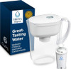 Brita Small 6-Cup Water Filter Pitcher, Includes 1 Filter, White