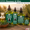 Difeel Rosemary and Mint Hair Oil Blend with Biotin 7.1 Ounce - Strengthening Scalp & Hair Treatment Oil Blend,