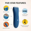 MERIDIAN The Trimmer Original Body Hair Trimmer for Men & Women Ocean