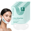 PLANTIFIQUE V-Line Chin Lifting Mask, 5 Pack - Double Chin Reducer