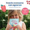 Amara Smoothie Melts - Mixed Red Berries - Baby Snacks Made With Fruits and Vegetables - Healthy Toddler Snacks For