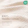 Konssy Muslin Nursing Cover Up for Breastfeeding with Rigid Hoop