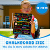 Double-Sided First Day of School Board, 12 10 Inches Back to School Sign