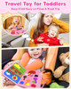 Exorany Busy Board Montessori Toys for Toddler Girl Birthday Gift Busy Book