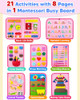 Exorany Busy Board Montessori Toys for Toddler Girl Birthday Gift Busy Book
