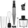 Turelar Immersion Blender Handheld Corded, 1100W 5 in 1 Hand Blender Set