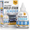 ACTIVE Mold Stain Remover Gel Cleaner Heavy Duty Stain Cleaner for Front Loader Washing Machine Seal, Bathroom Grout,