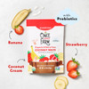 Once Upon A Farm Organic Coconut Melts with Probiotics, Strawberry Banana, Dairy Free, Non GMO, Kosher, 1 Ounces Pack