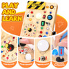 Grarain Busy Board for Toddlers - Montessori Educational Toy for 1-3 Year Old Boys & Girls Travel-Friendly Sensory
